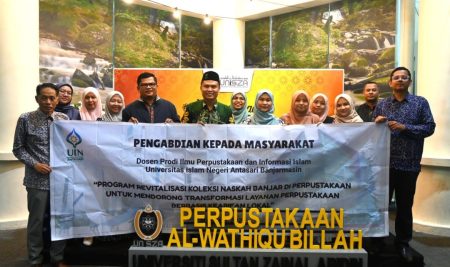 Dosen Ilmu Perpustakaan UIN Antasari Laksanakan PkM di Perpustakaan Universitas Sultan Zainal Abidin